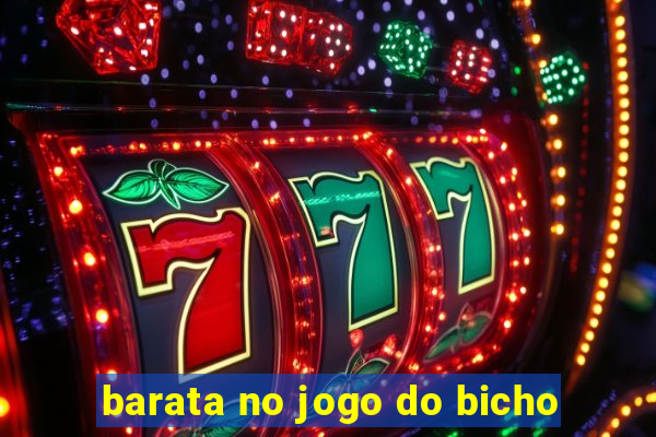 barata no jogo do bicho